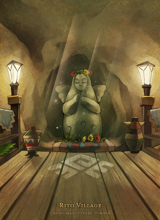 cryingmanlytears: Kakariko Village | Hateno Village | Goron City | Gerudo Town