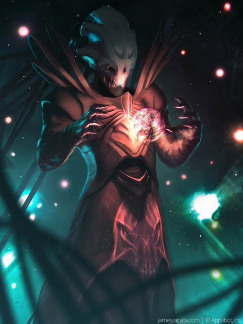yavanna83:  Extra-evil Alienface by ~james-face
