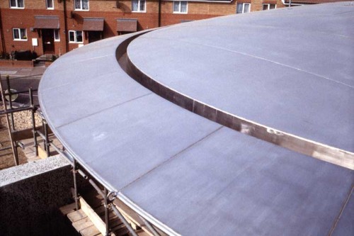 modernism-in-metroland:Jubilee Line Ventilation Shaft, Durants Wharf1999Ian Ritchie ArchitectsImages