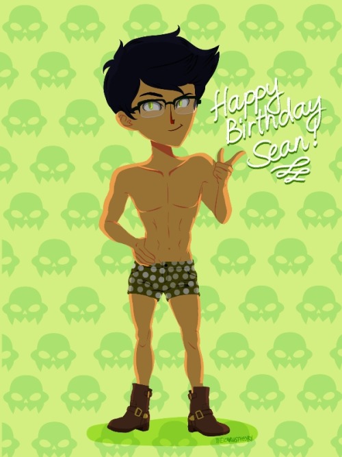 It’s Sean’s birthday so I drew him some booty-shorts Jake! (Incredibly cute shorts and banging boots from F21)