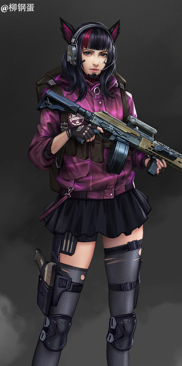 Dalinscar:  武装少女3 By Liu Mingxing