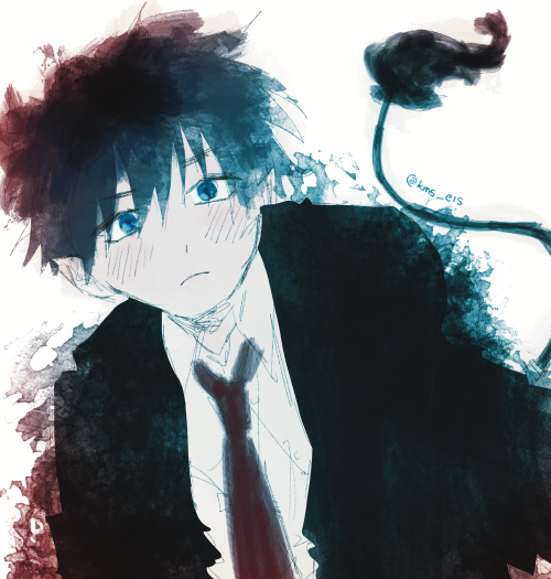 Rin Okumura Watercolor Style