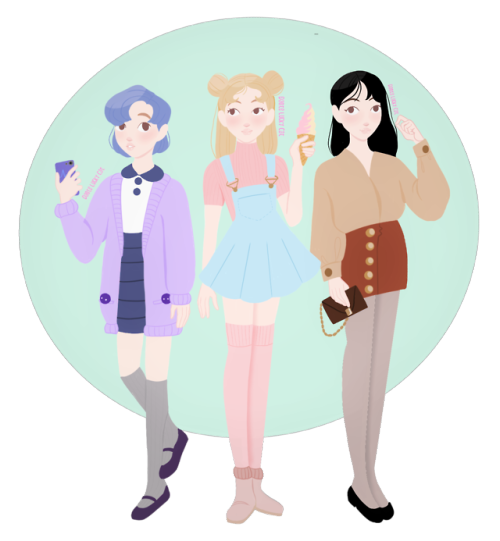 boyofdeer: I always loved how all the sailor scouts had their own fashion sense and style outside of