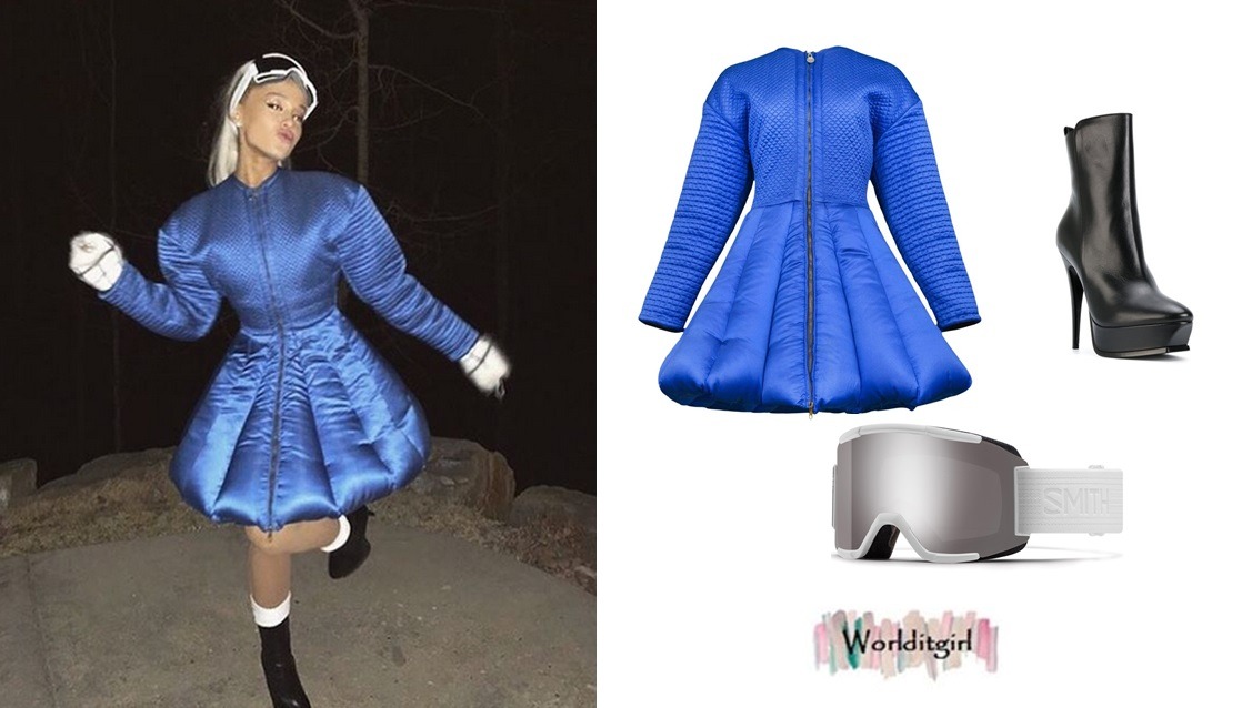 Ariana Grande Style — Ariana wore the Superb Vintage Gianni Versace