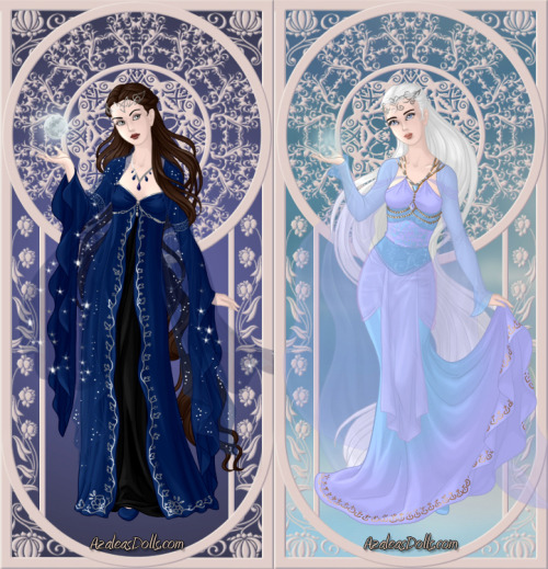 maire-annatari: Queenly Varda and Ethereal Airhead Manwë. Let’s face it, Elbereth is the 