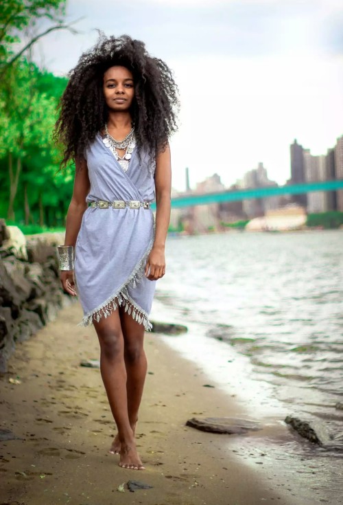 ecstasymodels: Life’s a Beach Dress HERE // Forever 21 Necklace // Thrifted Belt // Cuff from 