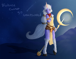 ikasamadriami:  Finally finished her!Only took me like.. a week to do. sheesh. I don’t even want to think about how many hours.The character is Soraka from League of Legends.And it’ll be up for sale on my site as soon as I can find a spot to put her