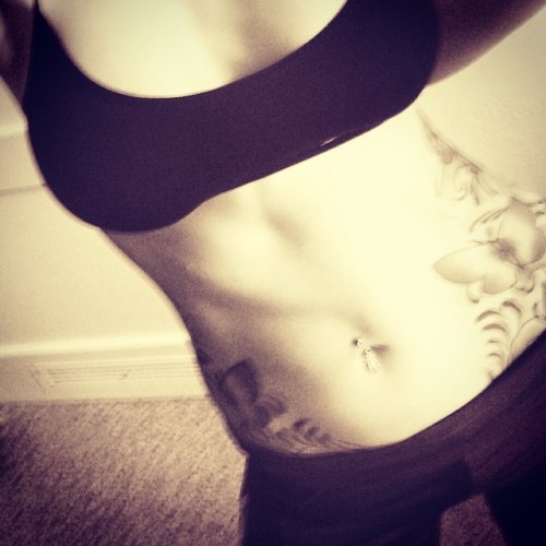 💚 your body - your spirit 💚 #tabata #trainforit #training #fitness #life #tattoo