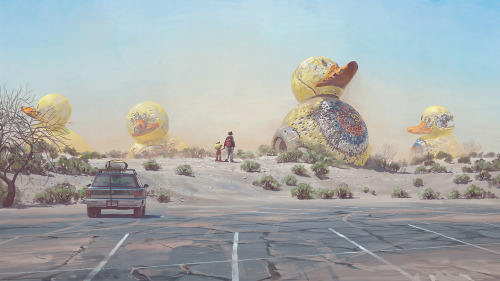 Pit Stop.www.simonstalenhag.se