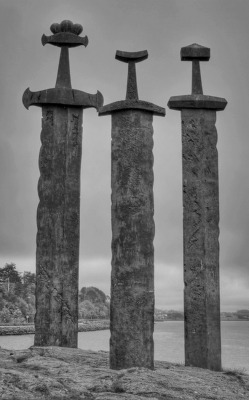 spells-of-life:  Viking Swords at Stavanger Sword Monument, Stavanger, Norway 