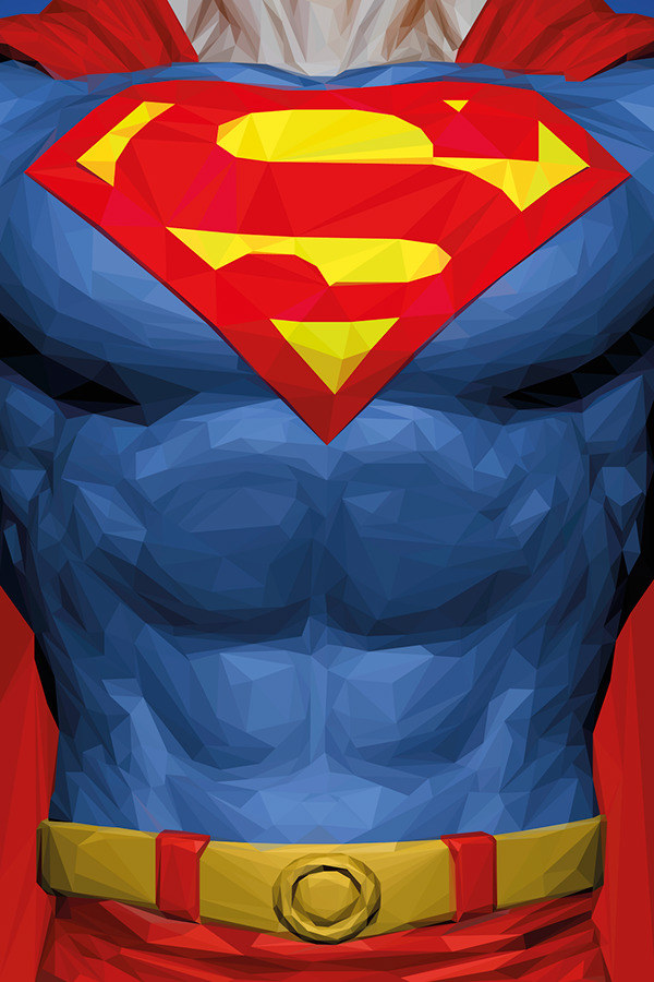 league-of-extraordinarycomics:  Justice League Triangle HeroesCreated by Simon Delart