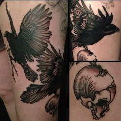 tattoos:  By Amanda Grace Leadman at Black