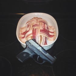 beauty-brains-and-bullets:  Bacon wrapped