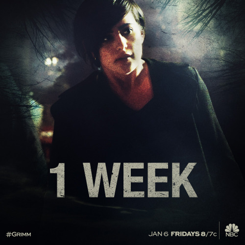 Try not to woge out. Grimm returns to NBC in ONE WEEK on Friday, January 6 at 8/7c.