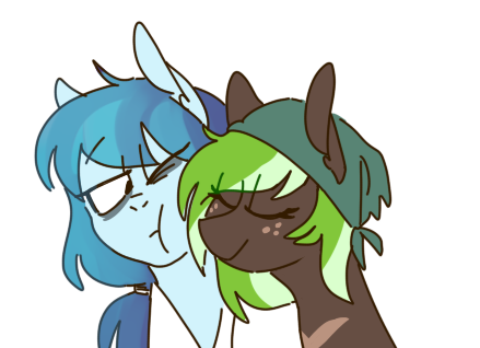 red-x-bacon: my oc and rei’s oc~ HGNGHGHG   support patreon!  ⎸Donation!   