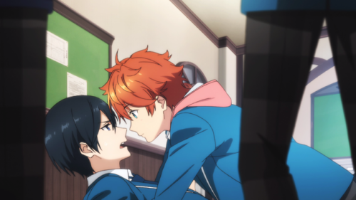 You two… just kiss 