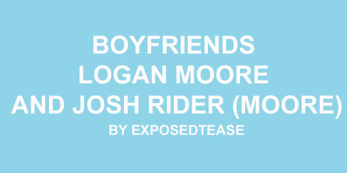 exposedtease: LOGAN MOORE// Twitter - Instagram - Lucas Entertainment  JOSH RIDER// Twitter - Lucas Entertainment 