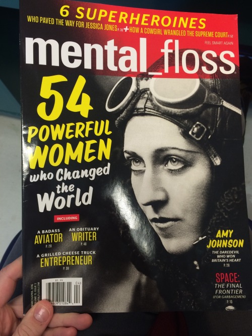 thebrainscoop:A few months ago, Mental Floss magazine contacted me about an interview - all the emai