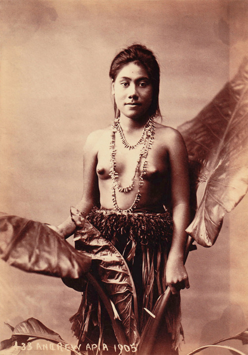 Porn les-sources-du-nil:Thomas Andrew  (1855-1939)Samoan photos