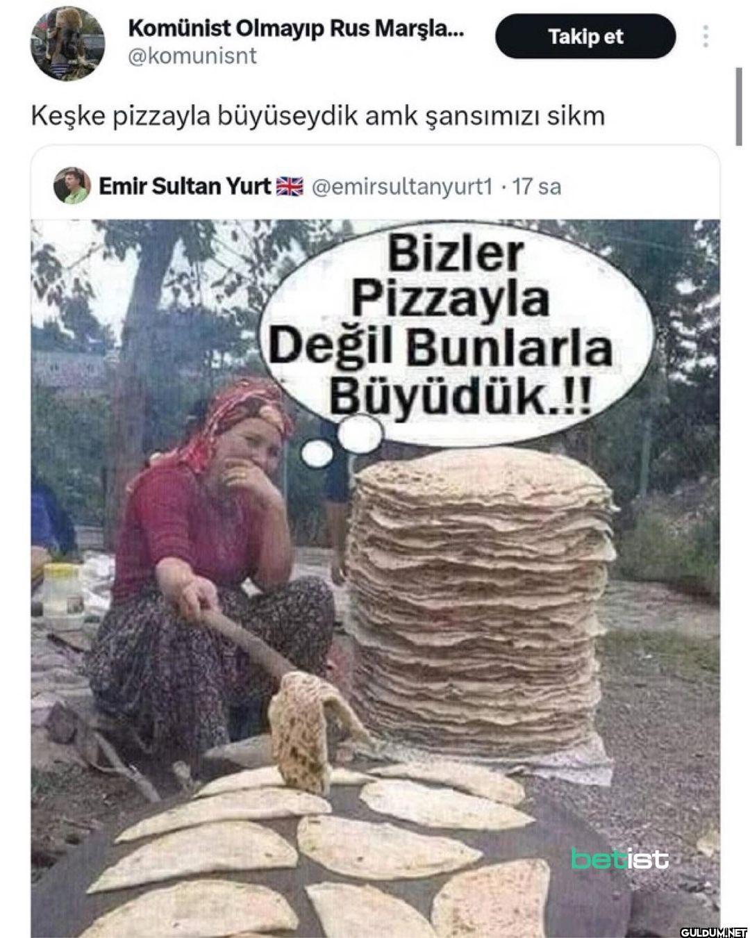 pizza daha iyi gibi yaaa  ...