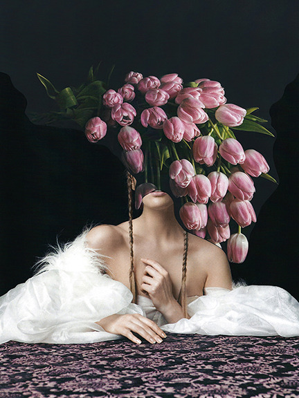 culturenlifestyle:HIGH FASHION VS. SURREALISM | Jesse DraxlerCombining high fashion editorial photography with a collage and surreal sensibility, Draxler’s images are obscure and intriguing. The surreal nature of his work and careful attention to negative