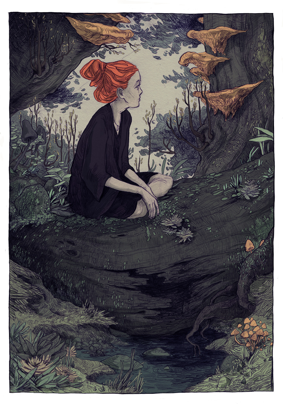 sosuperawesome:  the hunt by Thomke Meyer, on Tumblr 