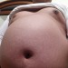 gainerburr:Stuffed belleh~I had 10 tacos, 2 slices of chocolate cake and a small