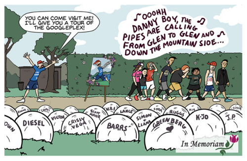 Here’s our newest comic, “Condolences,” as seen on Skyd Magazine!P.S. Do you follow us on Twitter? D