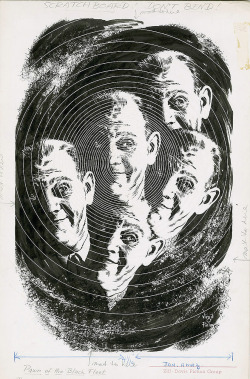 Brianmichaelbendis:  Original Scratchboard Illustration By Virgil Finlay From Mark