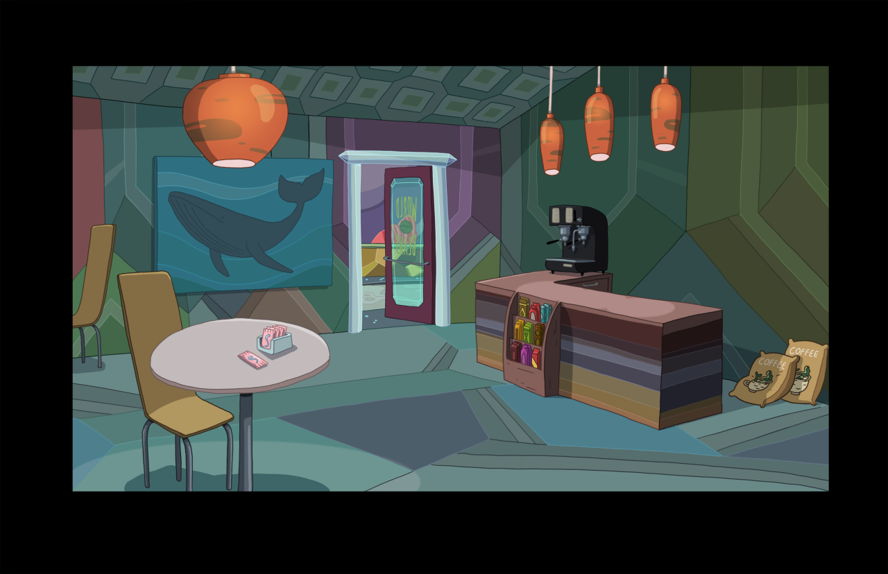 selected backgrounds (3 of 3) from Lady Rainicorn of the Crystal Dimensionart director