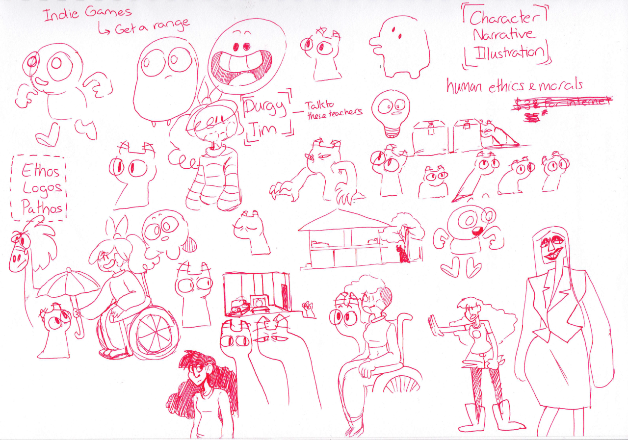 Might be a few sketch dumps today so sorry about the spam folks.