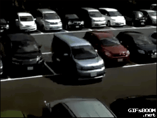 gifsboom:  Parking Like a Boss 