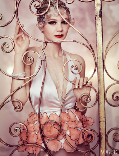 dustjacketattic:carey mulligan | dior | photo by mario testino for vogue us