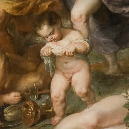 You OK there, baby? Detail: The AndriansPeter Paul Rubens1630s