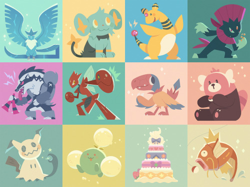 Some more pokemon I drew to raise money!