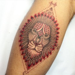 tattoos-org:  Lion tattoo | By Max Bonari | Bonari Tattoo - Manaus, Brazil.Submit Your Tattoo Here: Tattoos.org