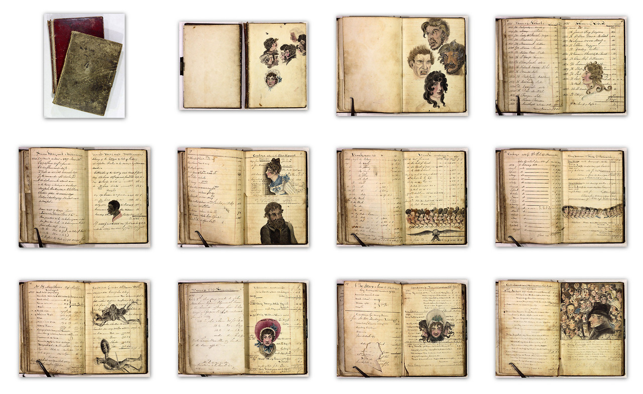 michaelmoonsbookshop:  michaelmoonsbookshop:Two notebooks used by Kelsick Wood a