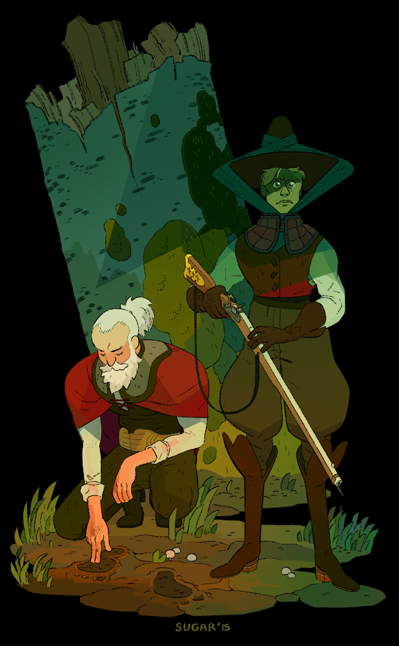 stevensugar:  Bounty Hunters, Fella and Husk Previous Friday Knights are here–