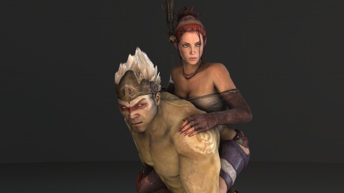 Porn Pics  Trip and Monkey (Enslaved: Odyssey to the