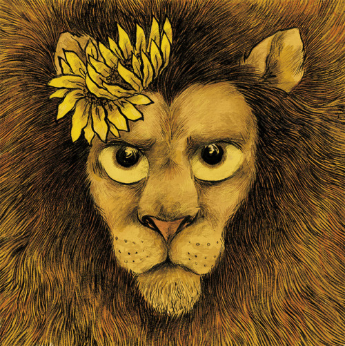 ellenwalker97illustration: The fifth star sign, Leo. This sign is symbolised by the Lion, and is rul