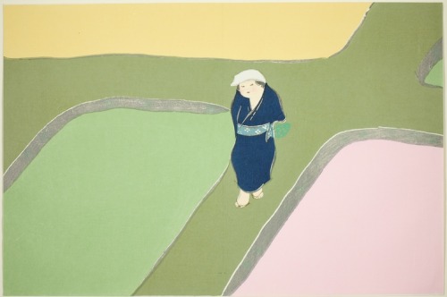 aic-asian: A Walk Around the Paddy Fields, from the series “A World of Things (Momoyogusa)”, Kamisak