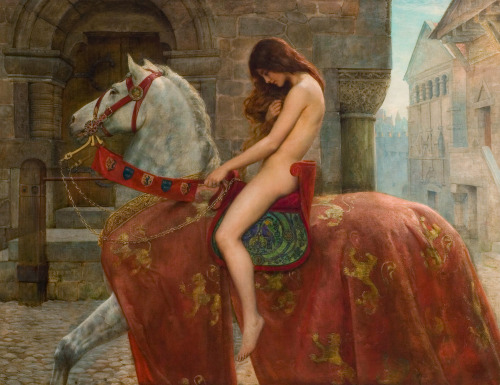 mysteriousartcentury: LADY GODIVALady Godiva was a late Anglo-Saxon noblewoman who is relatively wel