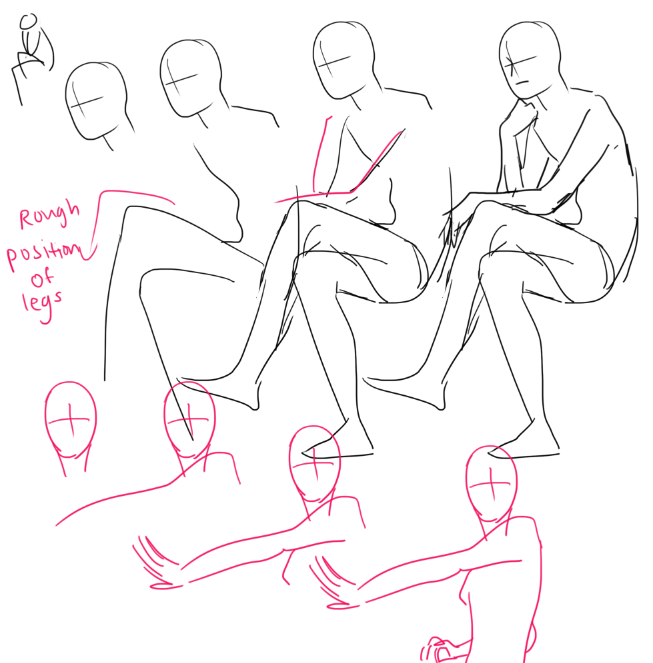 kelpls:YEAH lots of people asked about bodies and poses SOUMM THERE”S not much