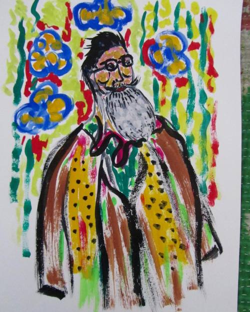 Sunday is Art Day! The colourful vision of me by Metsy Tamminga! Wish you all a colourful &amp; 