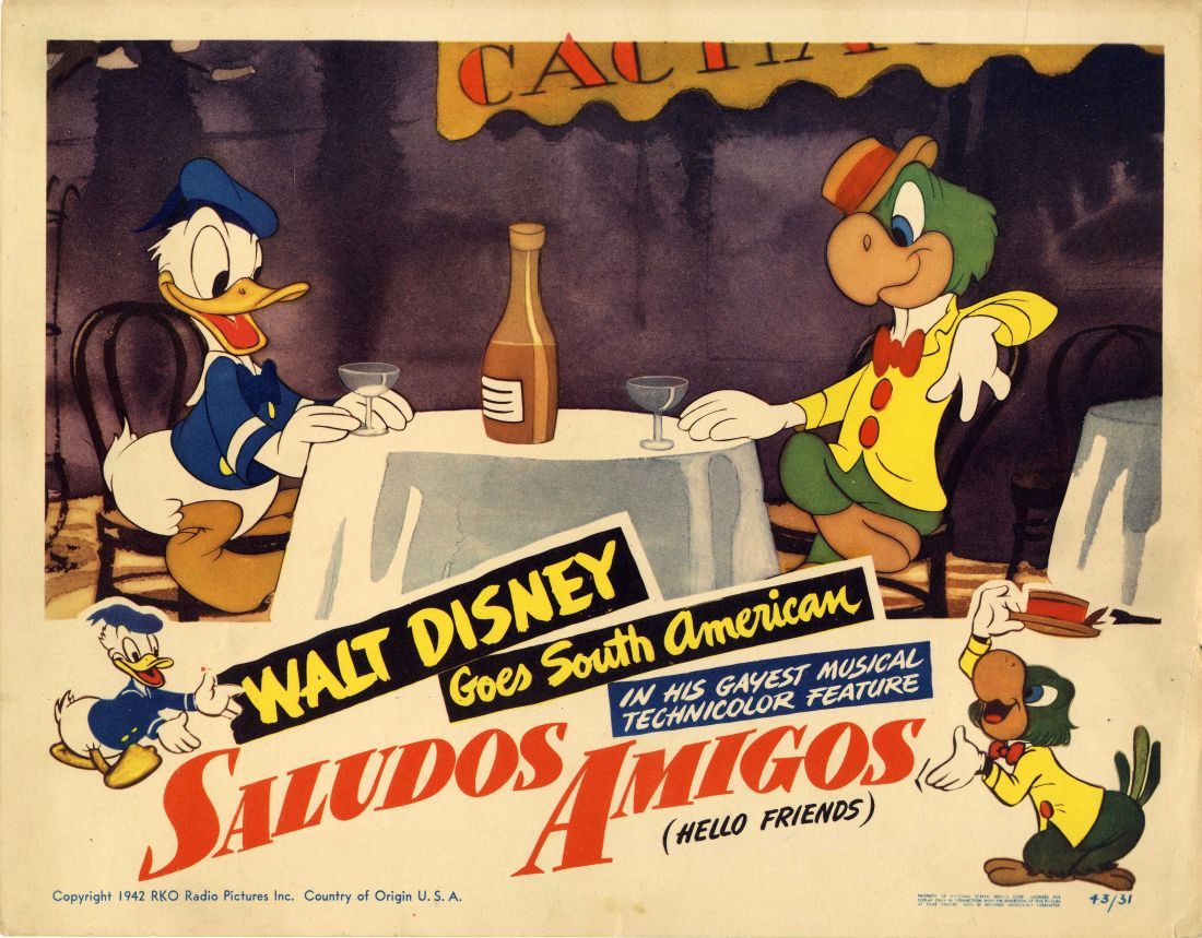 fuckyeahmovieposters:  Saludos Amigos (Hello Friends) Submitted by Kitsune 