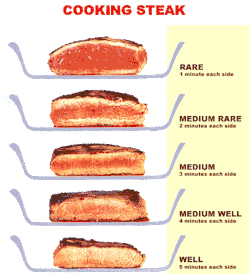 thatscienceguy:  My Whole Life is a Lie!! The blood dripping from a rare steak is not actually blood at all! It’s a protein called Myoglobin, an iron and oxygen binding protein found in the muscles of mammals. The protein is there to allow operation