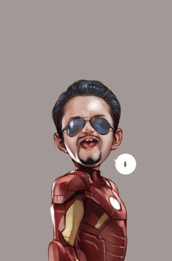 herochan:  Baby Avengers Illustrations by Ben