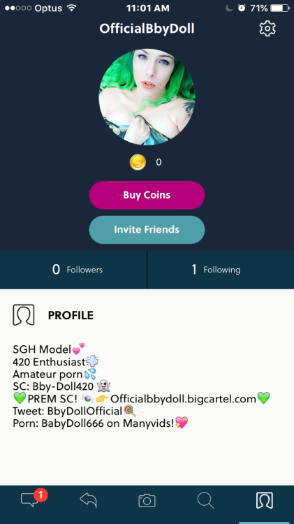 officialbbydoll:  Come follow me! Let’s chat! 