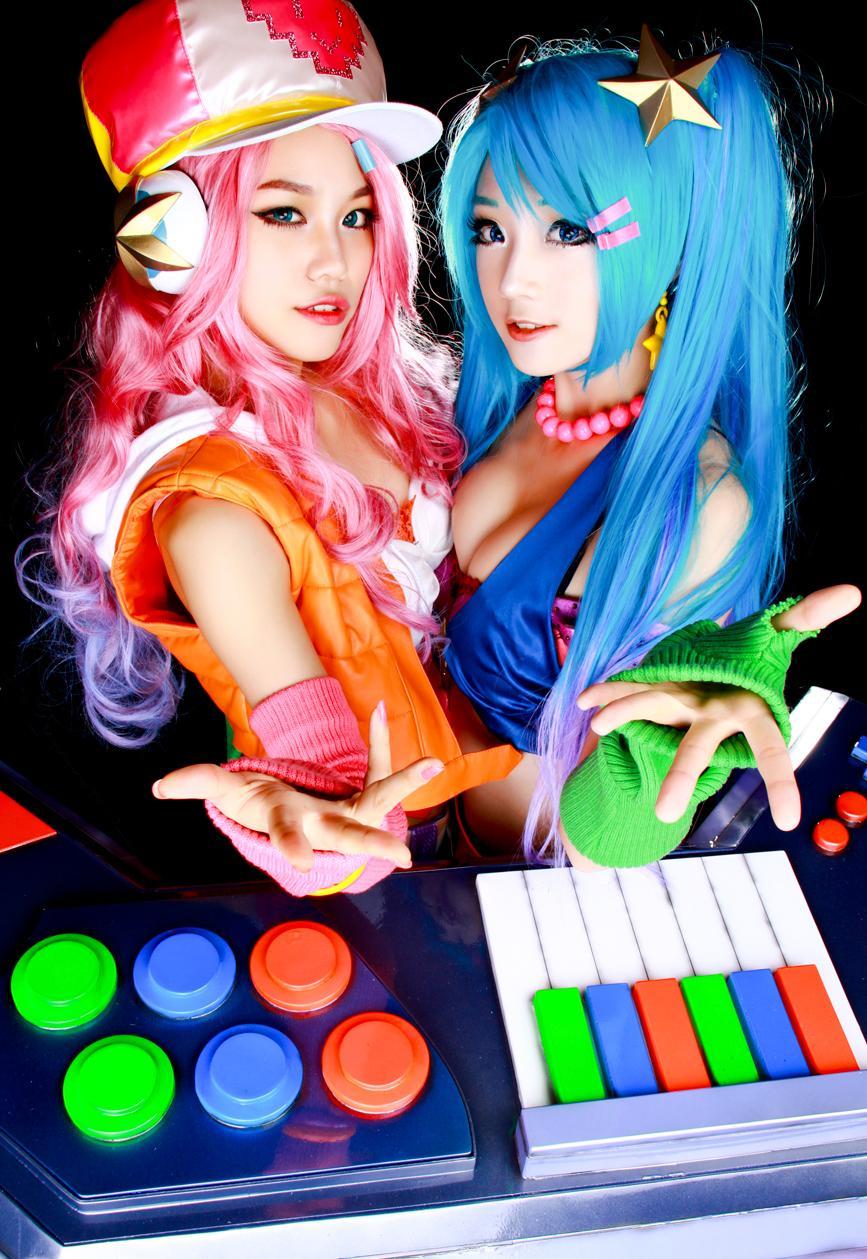 LoL - Arcade Sona &amp; Miss Fortune (Miyuko/AZA &amp; HORI)