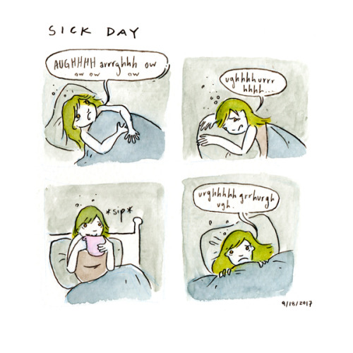 sick day comics